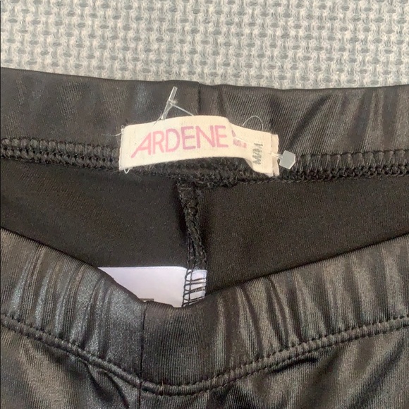 Leather like tights nwot - Picture 2 of 3